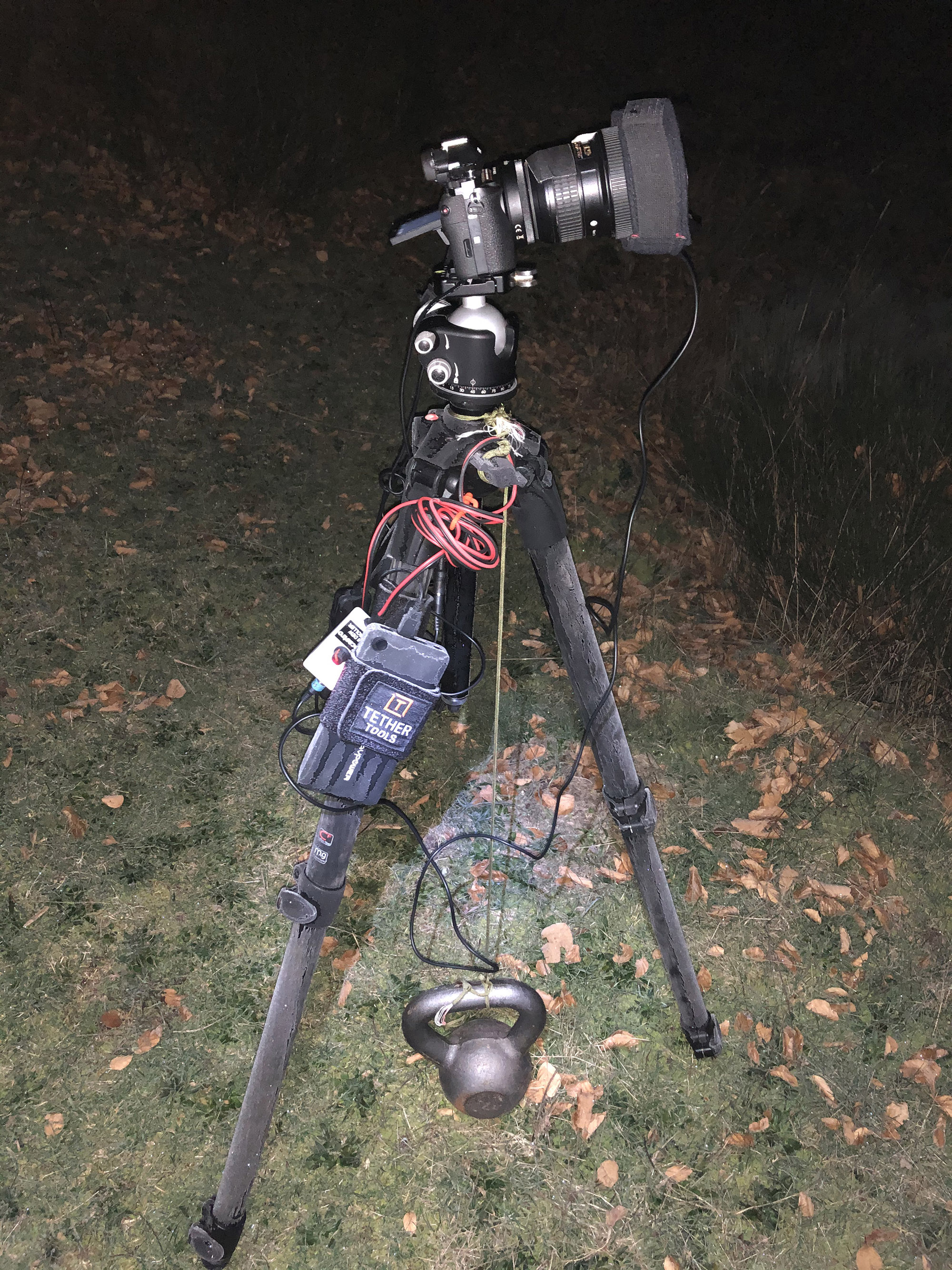 Nuit hivernale aux Pises