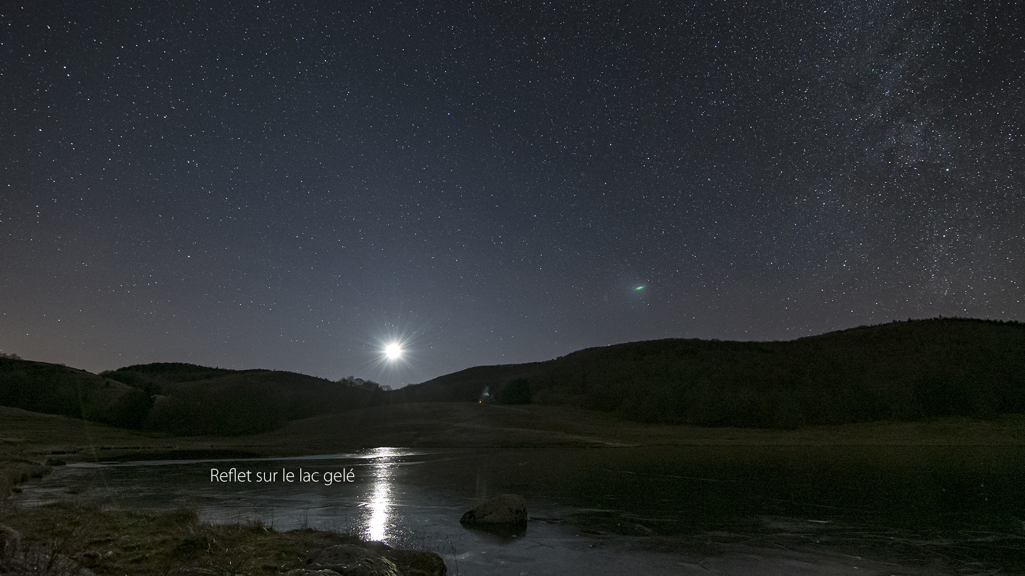 Nuit hivernale aux Pises