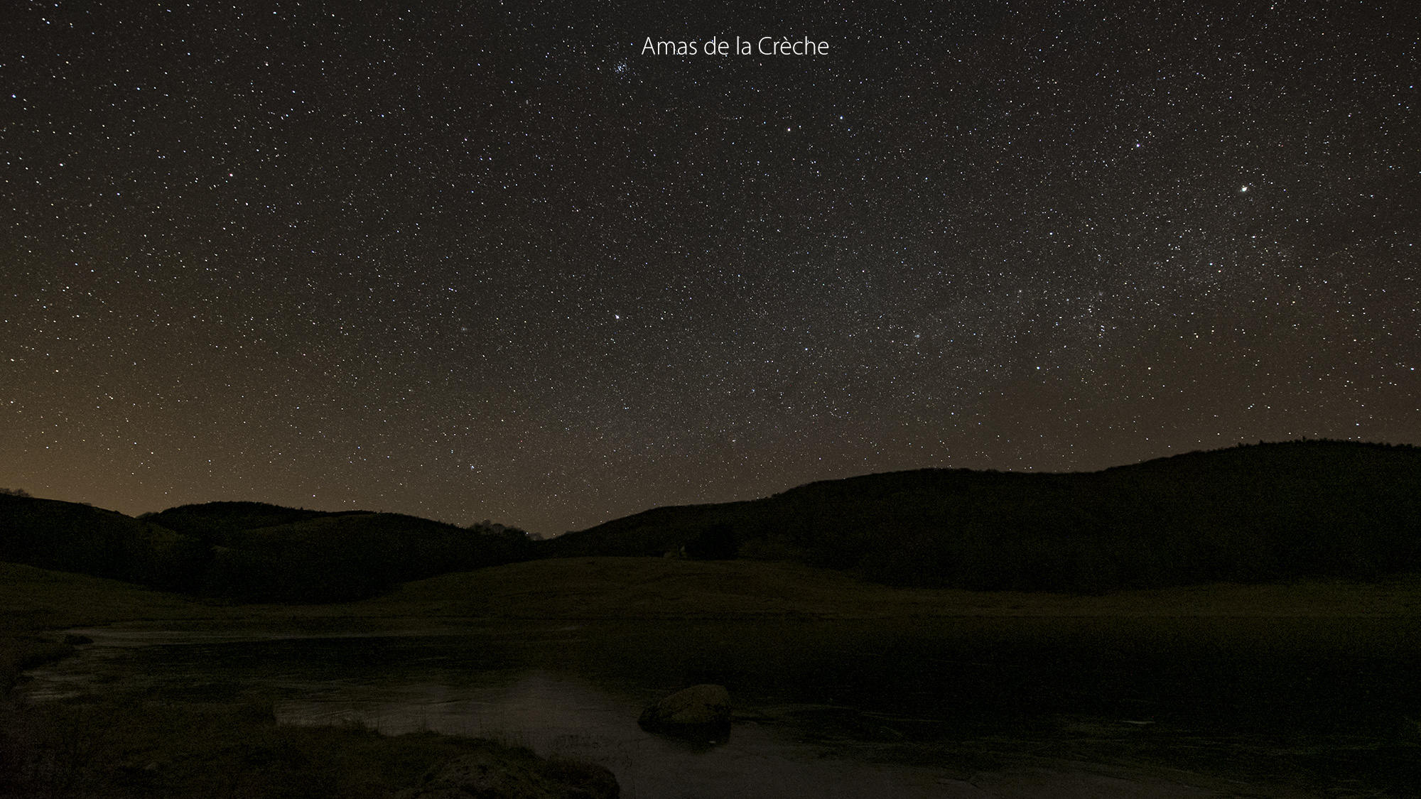Nuit hivernale aux Pises