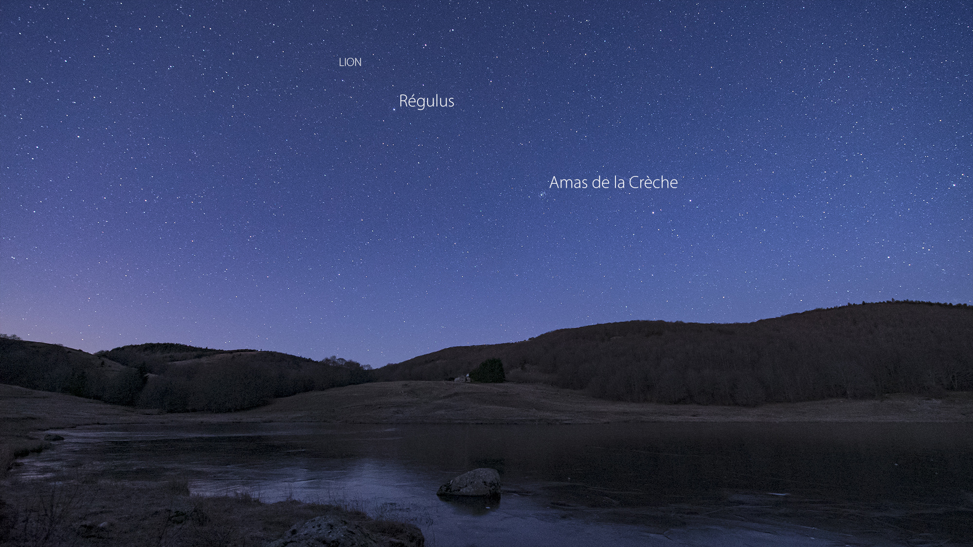 Nuit hivernale aux Pises