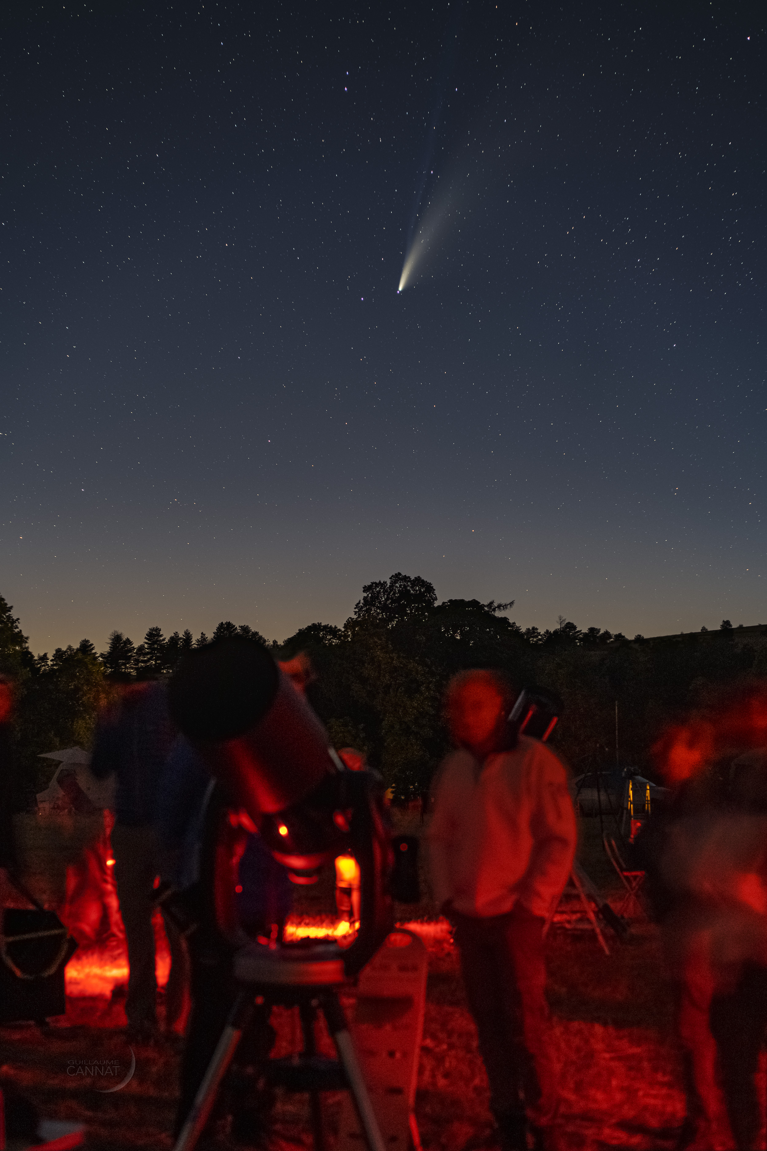 NEOWISE causse Noir